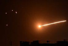 هجوم صاروخي على دمشق