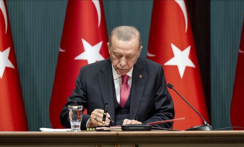 أردوغان يوقع مرسوما بتقديم الانتخابات الرئاسية إلى 14 ايار